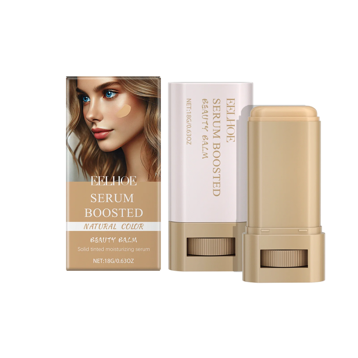 Eelhoe Hydrating Foundation Stick With Long Lasting Lightweight Coverage