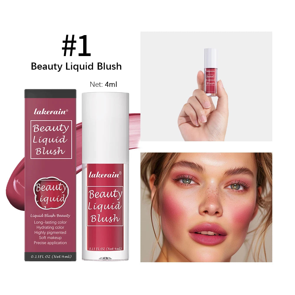 Lakerain Liquid Blush Blendable Long Wearing Cheek Tint Face
