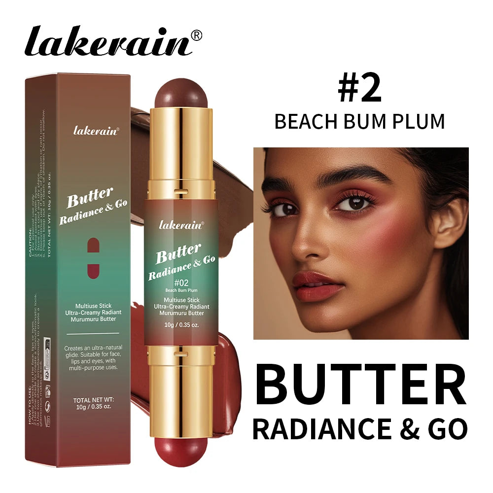 Lakerain Moisturizing Butter Makeup Stick For Face And Lips