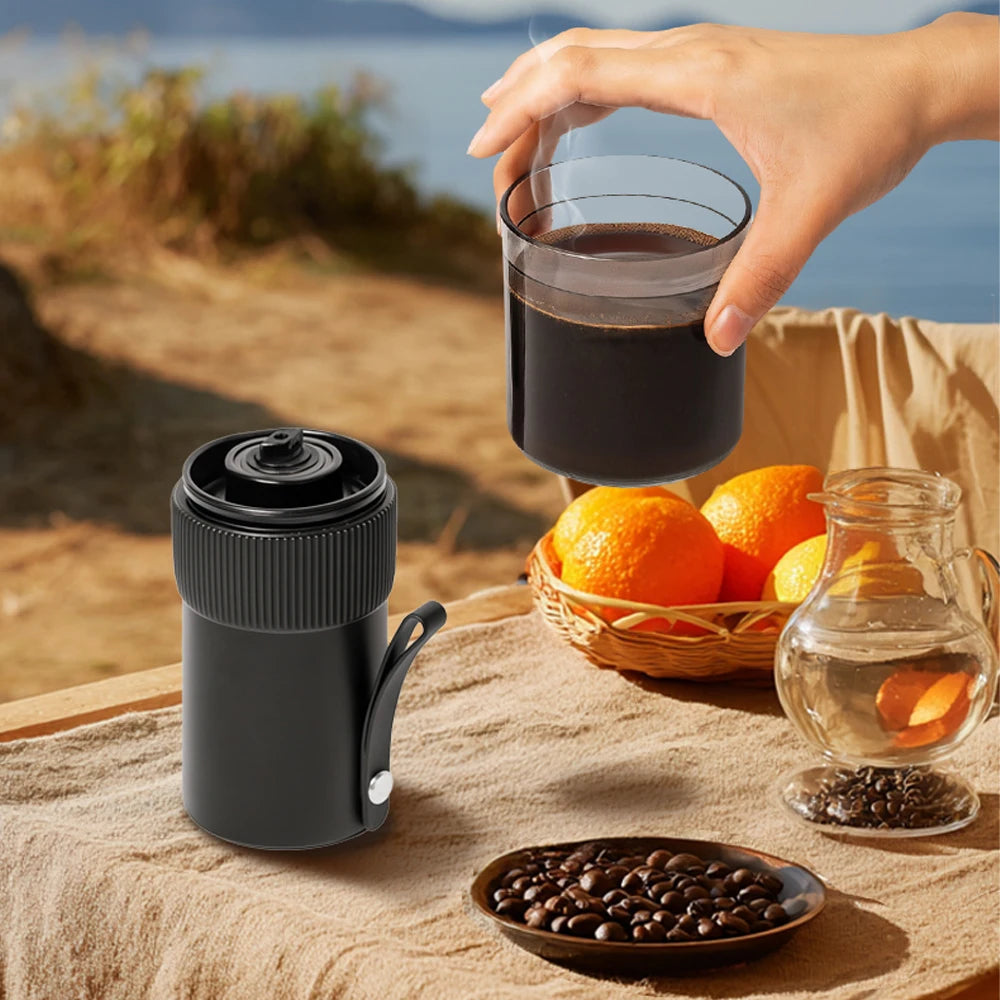 Portable Electric Conical Burr Coffee Grinder With Auto Stop