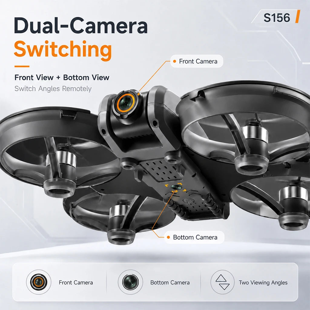 Znlyrion 8K Dual Camera Brushless RC Drone Quadcopter Kit