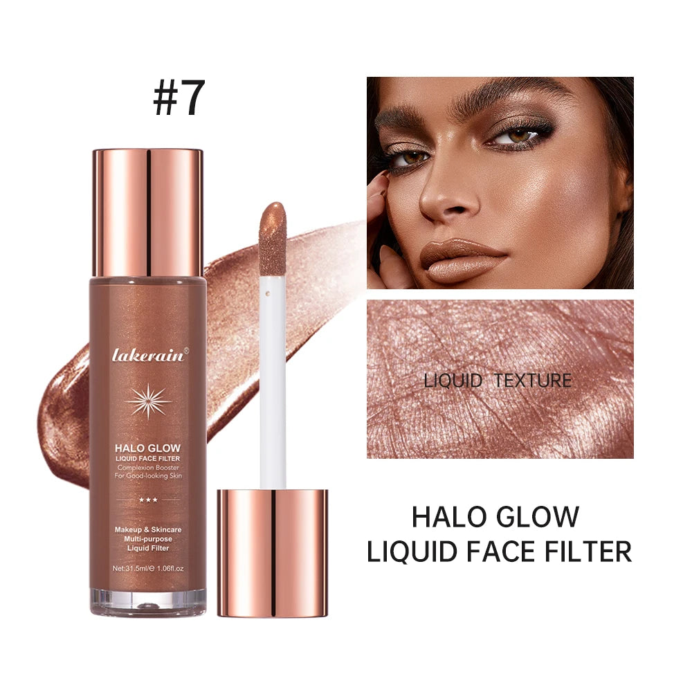Lakerain Halo Glow Liquid Face Contouring Pearlescent Skin Brightener