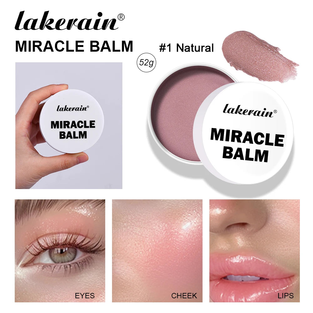 Lakerain Multi Purpose Cream Blush For Face Lips And Eyes