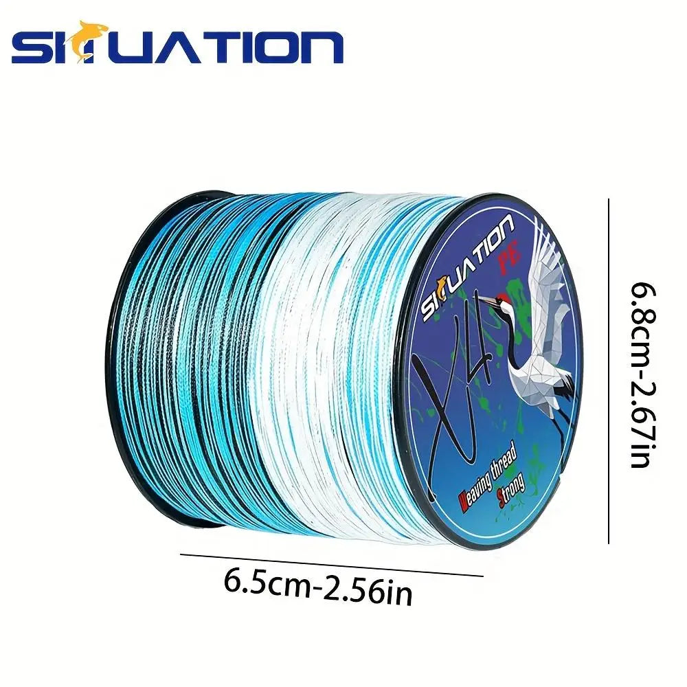 Durable Braided PE Fishing Line For Lure And Saltwater