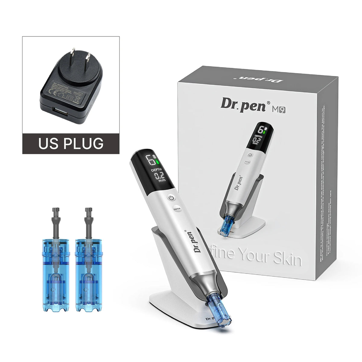 Dr Pen M9 Rechargeable Microneedling Derma Pen Facial Skin Rejuvenation