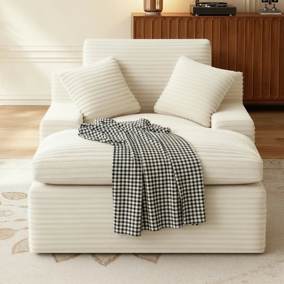 GAOHAPY Modular Sectional Sofa Chaise Lounge With Washable Cover