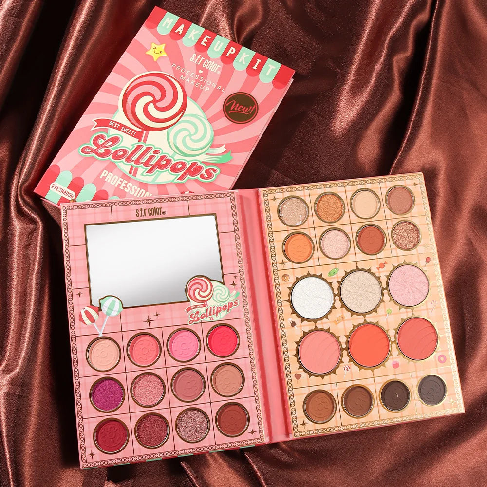 Professional All In One Makeup Kit With Blush And Eyeshadow