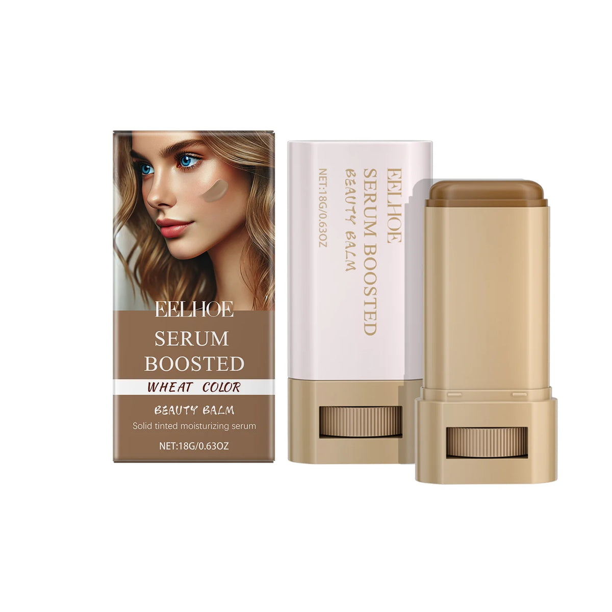 Eelhoe Hydrating Foundation Stick With Long Lasting Lightweight Coverage