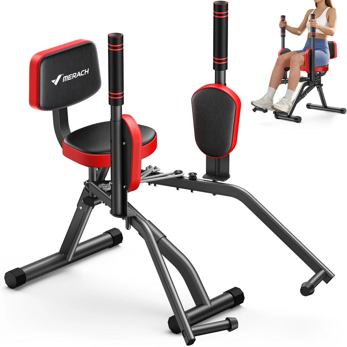 Merach Hip Abductor And Adductor Leg Trainer With Bands