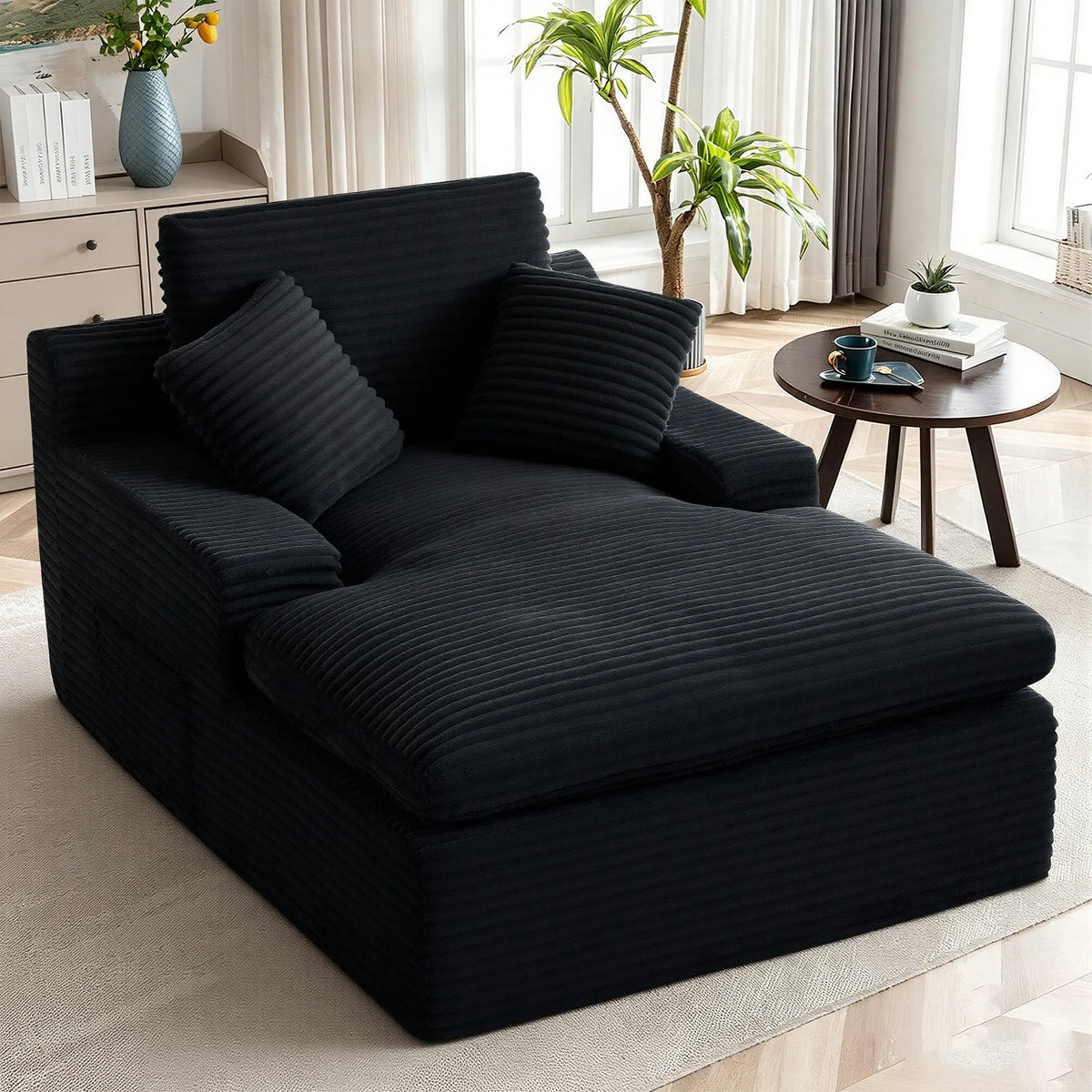 GAOHAPY Modular Sectional Sofa Chaise Lounge With Washable Cover