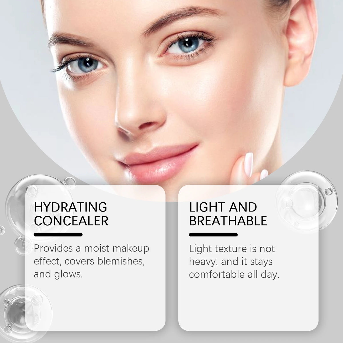 Eelhoe Vitamin E Hyaluronic Acid Moisturizing Foundation For Flawless Coverage