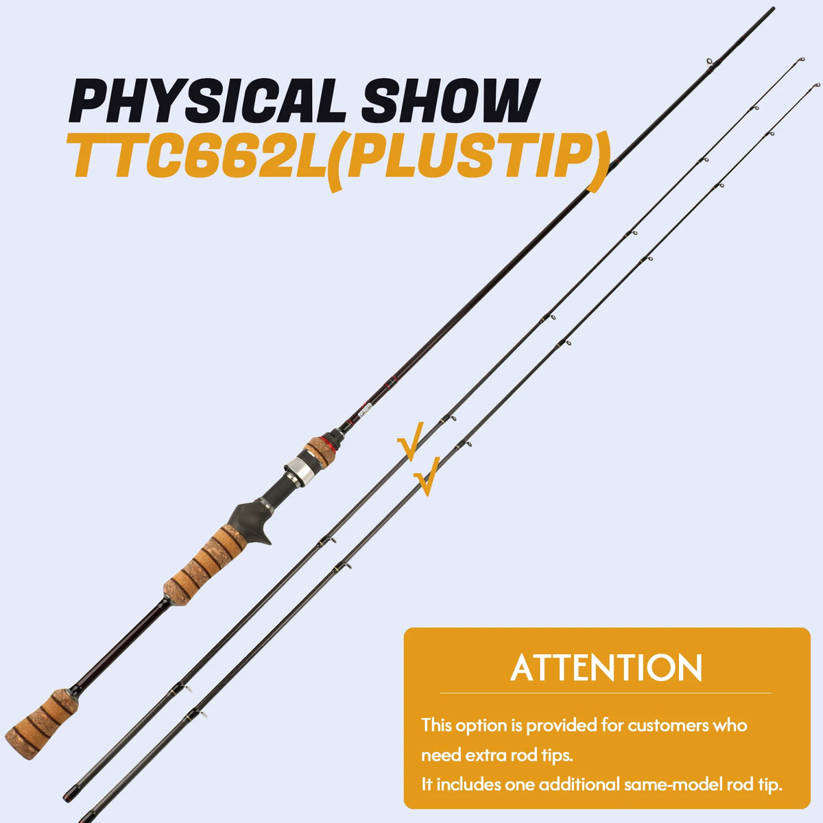 Kuying Teton Carbon Fishing Rod For Casting And Spinning