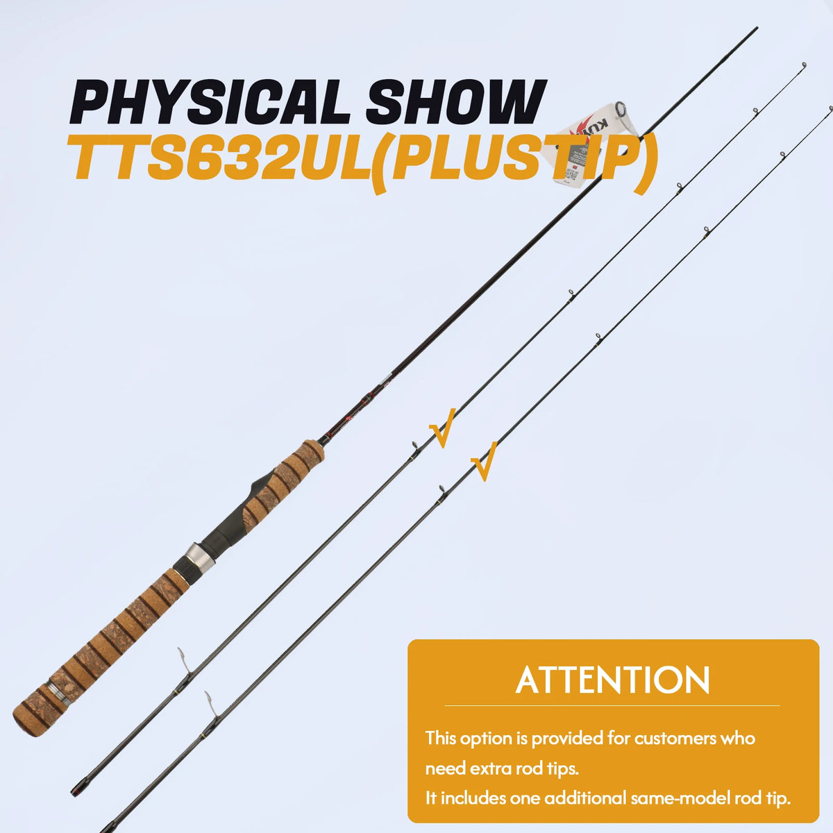 Kuying Teton Carbon Fishing Rod For Casting And Spinning