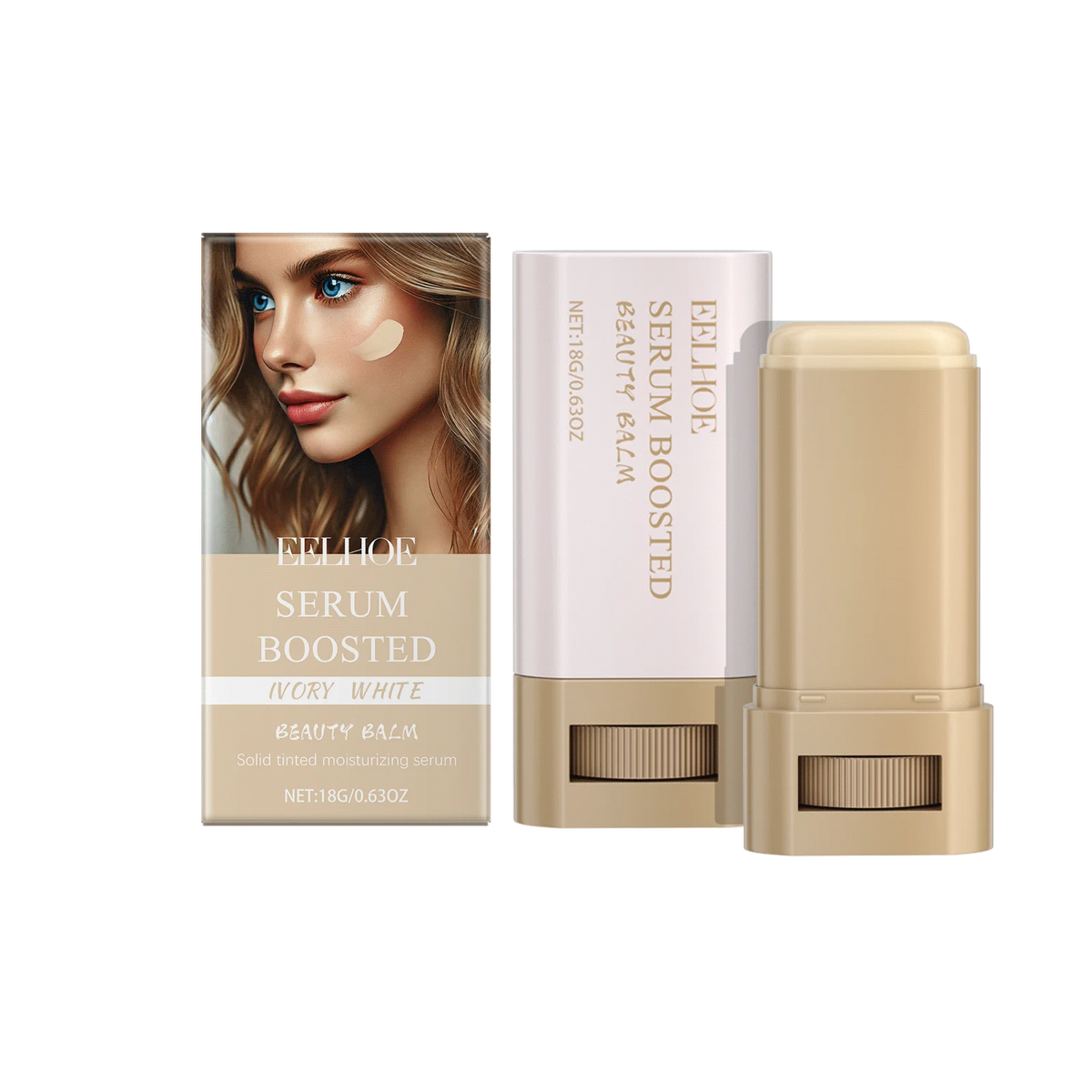 Eelhoe Hydrating Foundation Stick With Long Lasting Lightweight Coverage