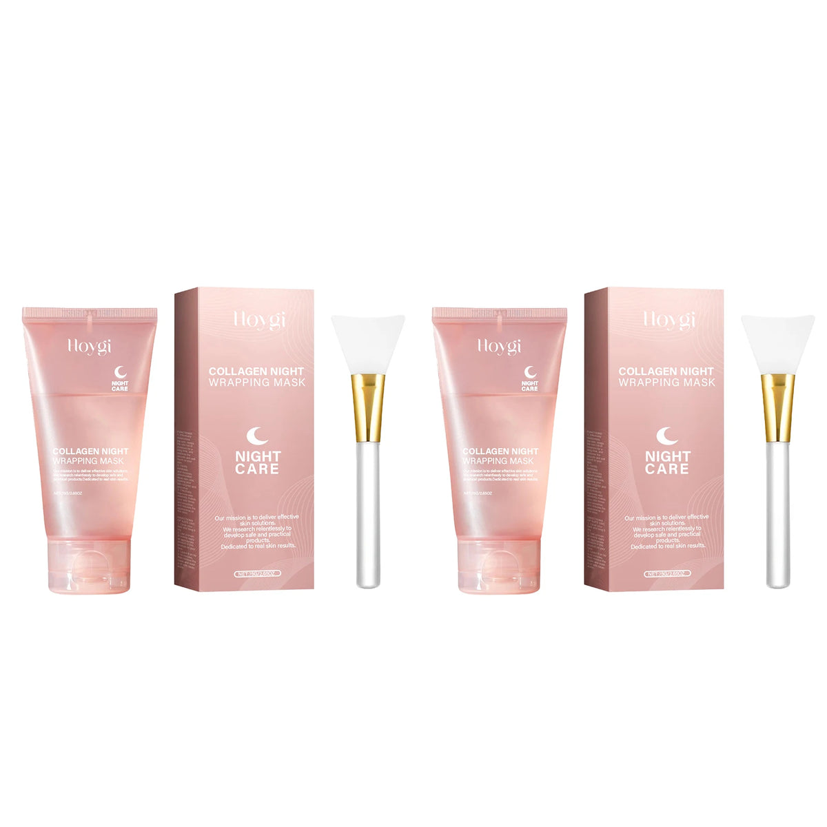 Hoygi Collagen Night Face Mask Hyaluronic Acid Hydrating Peel Off