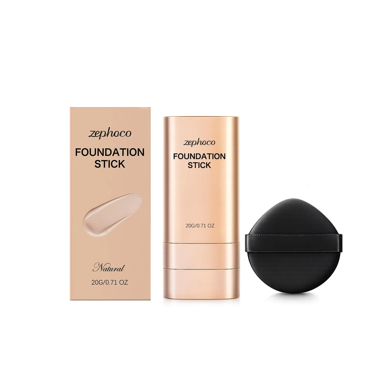 Zephoco Concealer Foundation Stick Full Coverage Waterproof