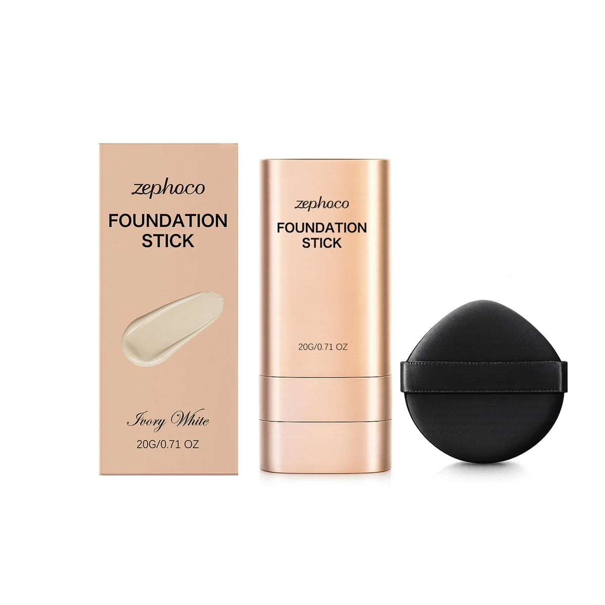 Zephoco Concealer Foundation Stick Full Coverage Waterproof