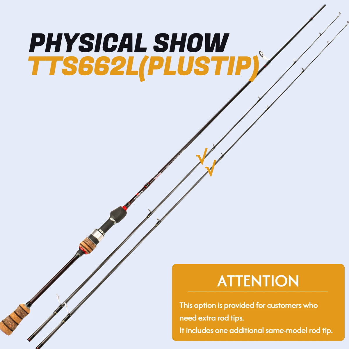 Kuying Teton Carbon Fishing Rod For Casting And Spinning