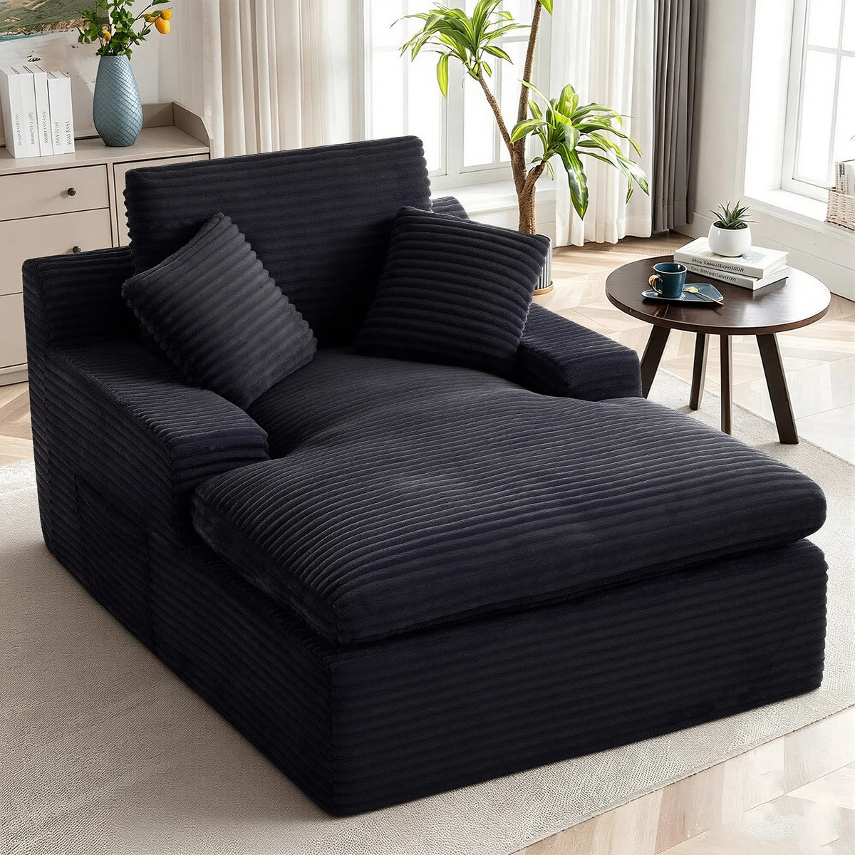 GAOHAPY Modular Sectional Sofa Chaise Lounge With Washable Cover