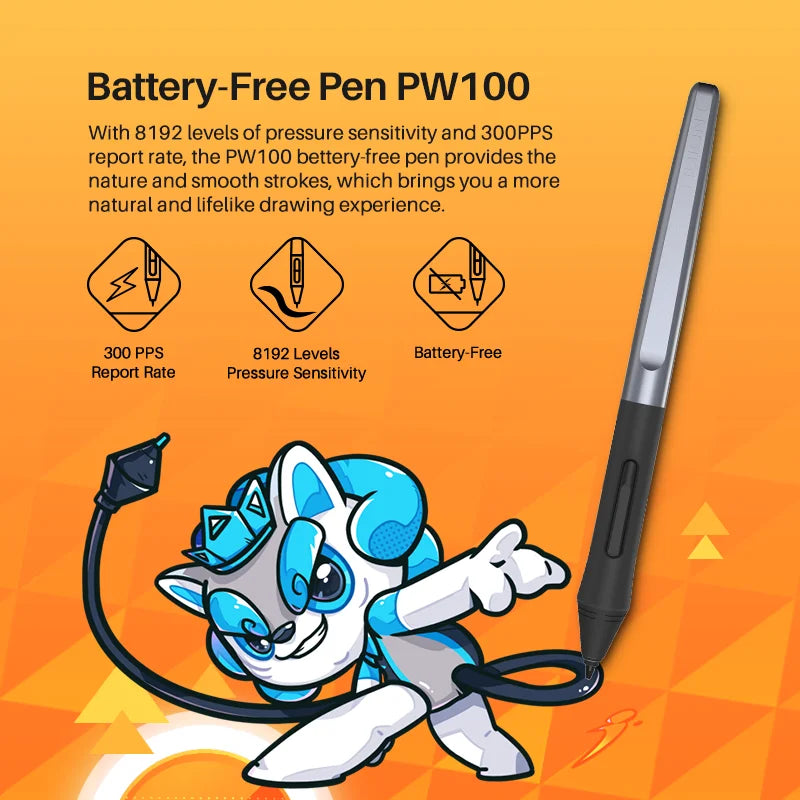 Huion H420X Graphics Tablet Digital Drawing Pad For Android PC