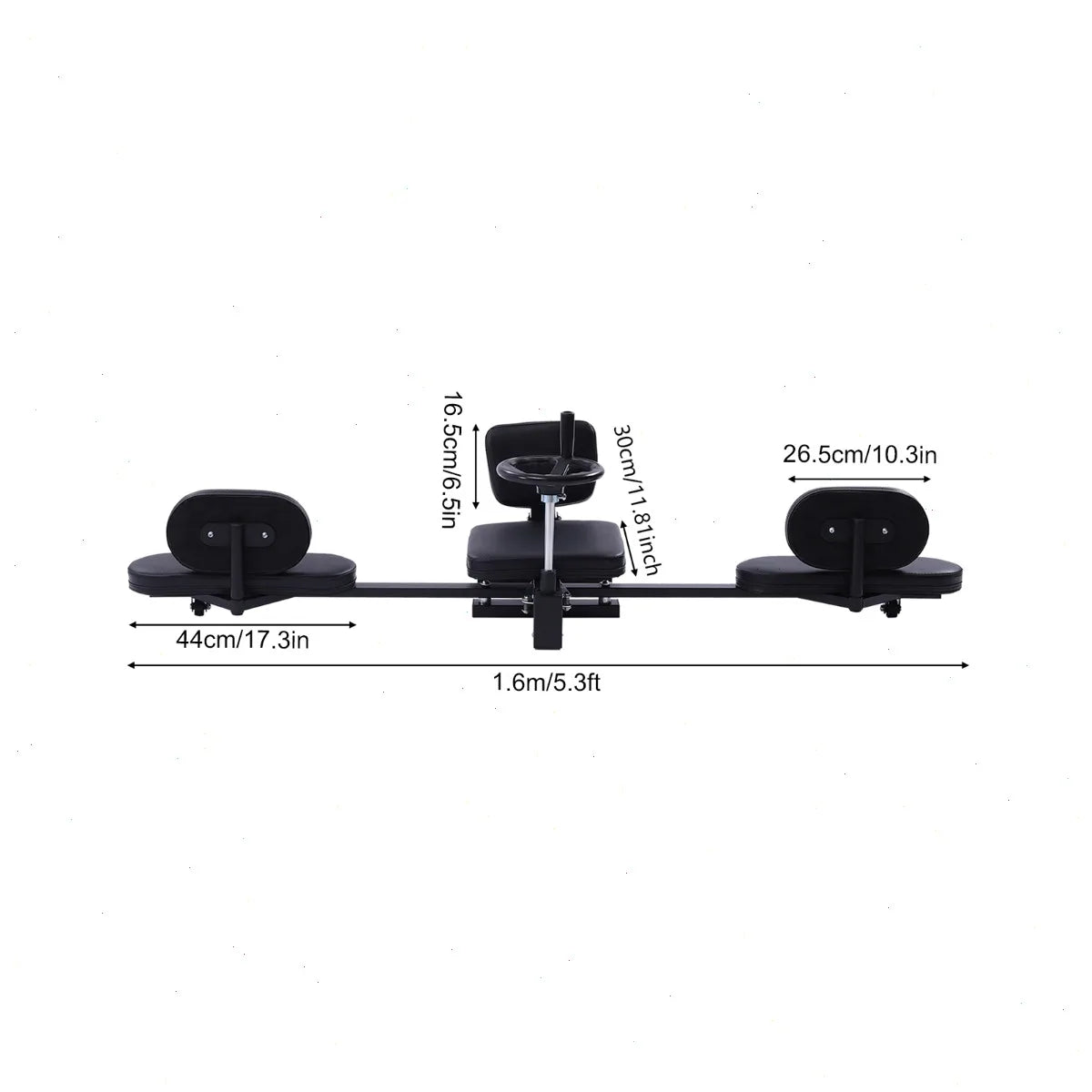 Adjustable 180 Degree Horizontal Splits Stretching Trainer For Flexibility