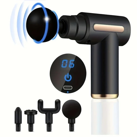Portable Percussion Massage Gun For Deep Tissue Relaxation