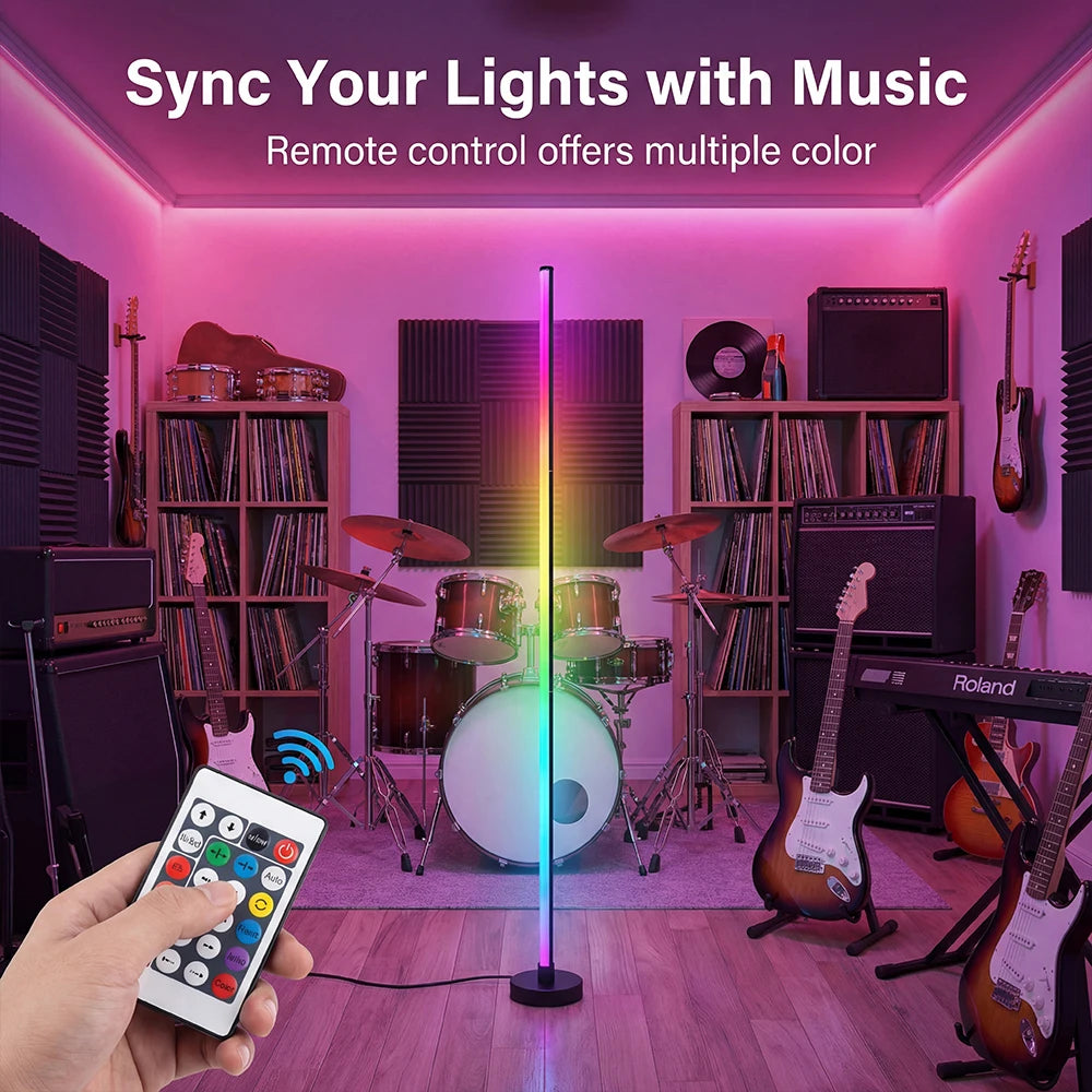DUMILOO Smart LED Floor Lamp Featuring RGB And App Control