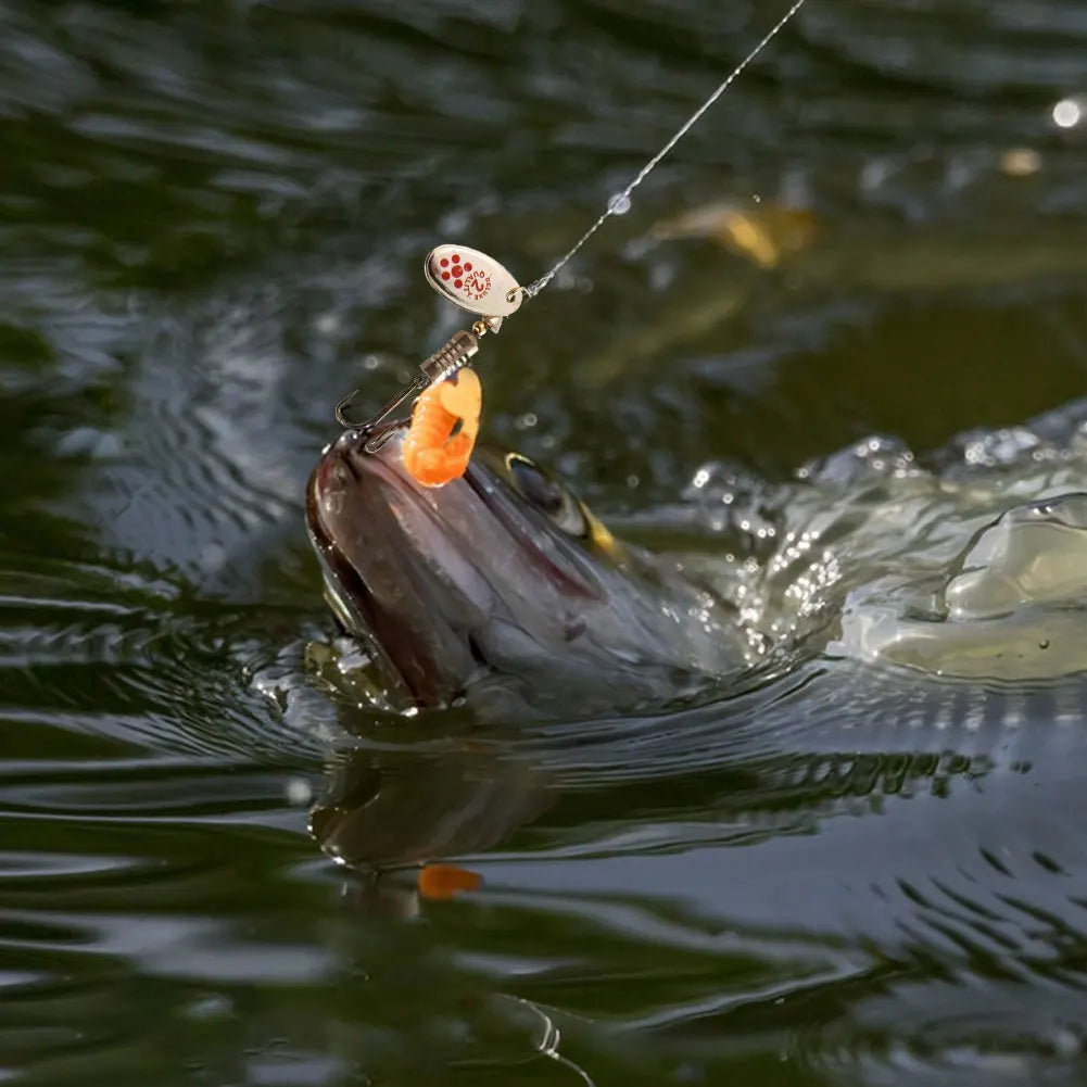 Alloyseed Metal Spoon Spinner Fishing Lure For Freshwater Use