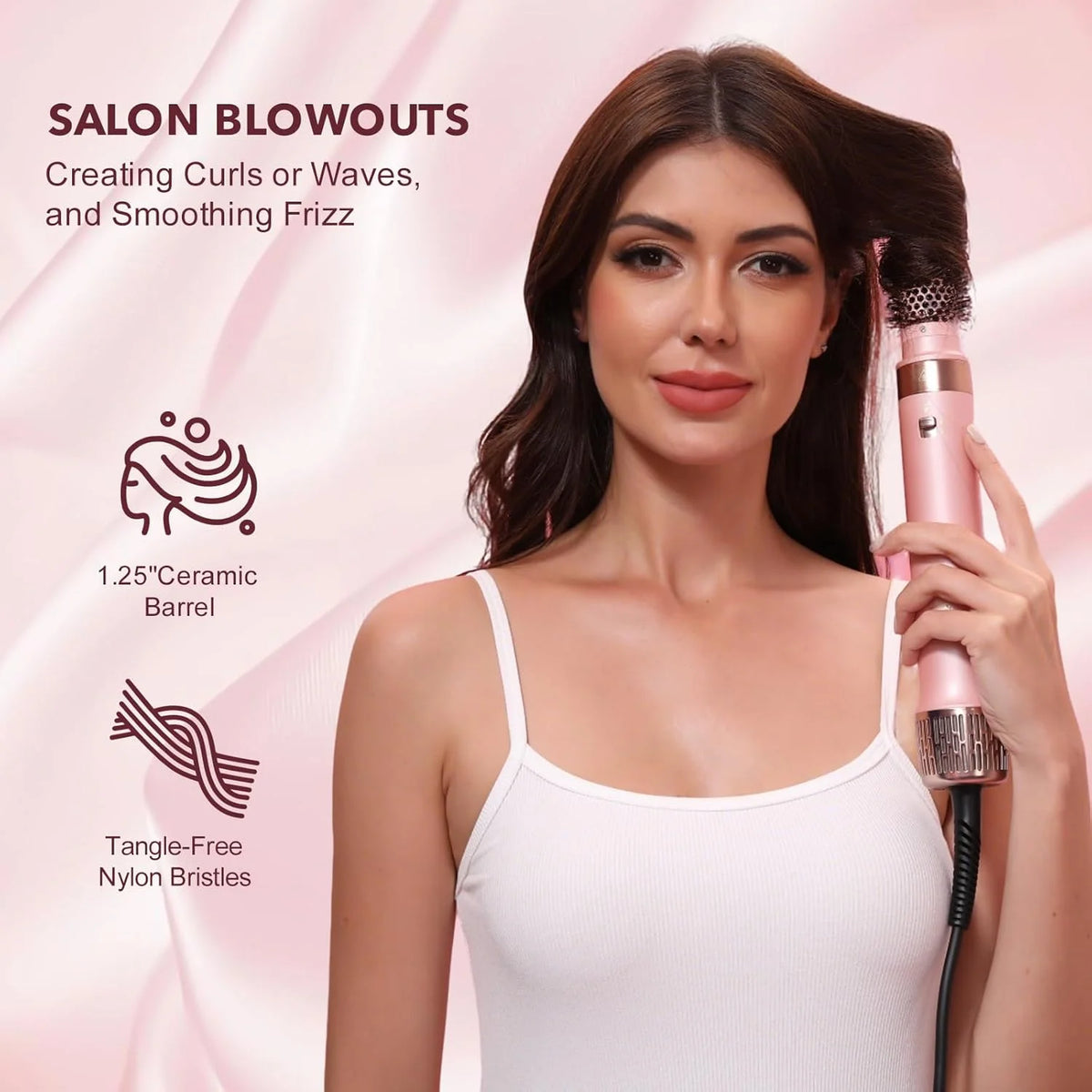 Mythsight 6-In-1 Air Styler Hair Dryer Brush For Volumizing