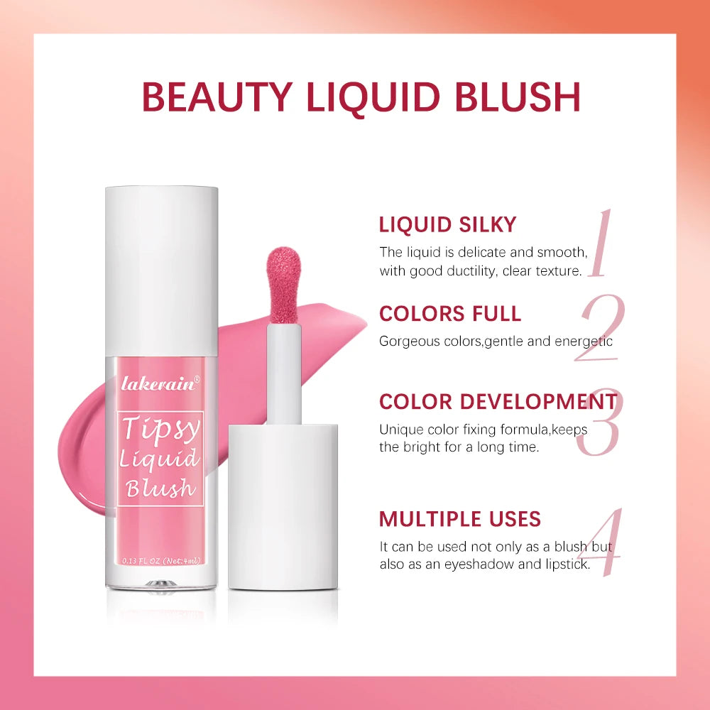 Lakerain Liquid Blush Blendable Long Wearing Cheek Tint Face