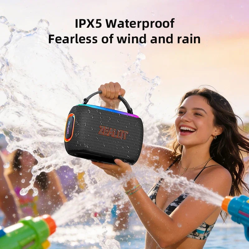 ZEALOT S182 Portable Bluetooth Speaker With HiFi Bass Performance