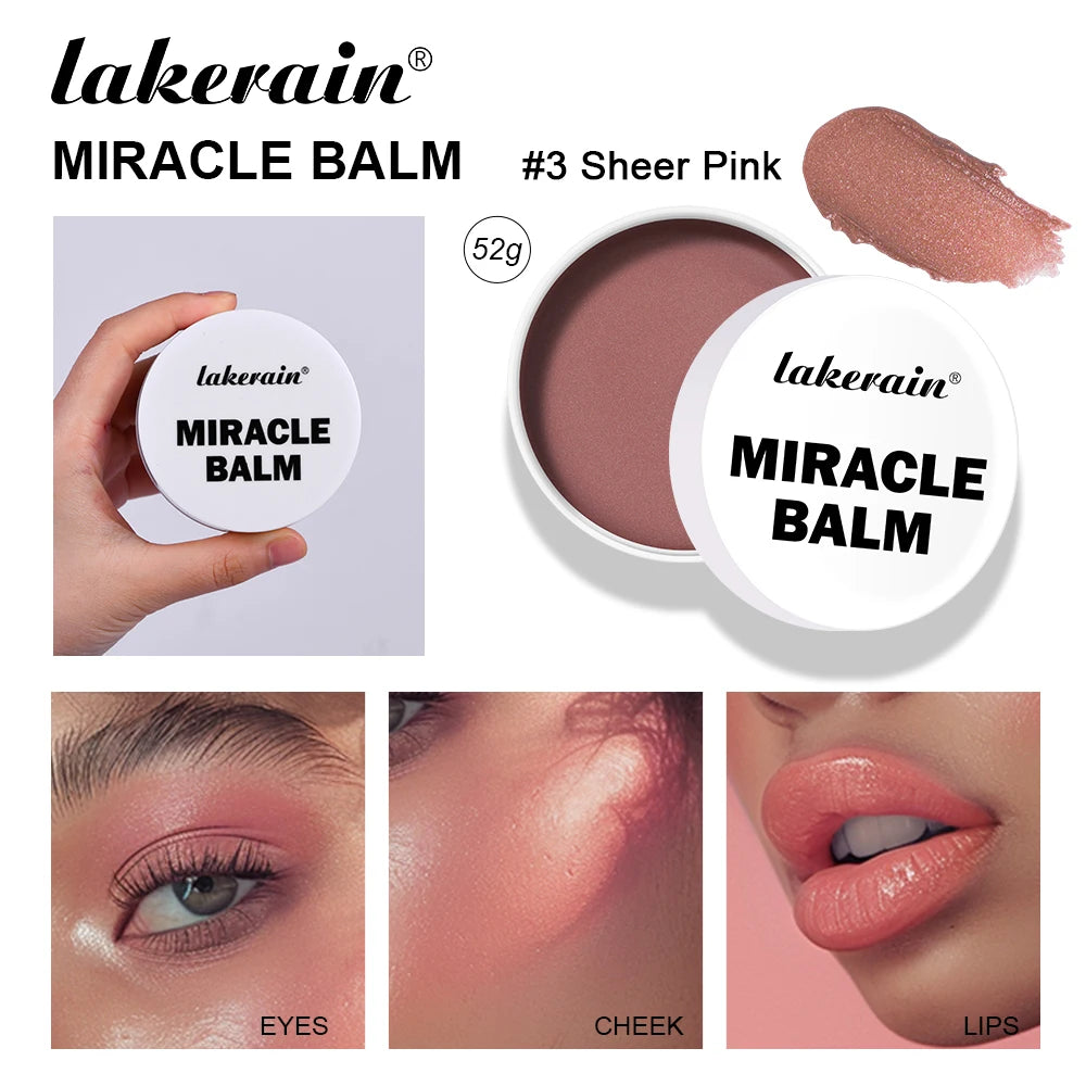 Lakerain Multi Purpose Cream Blush For Face Lips And Eyes