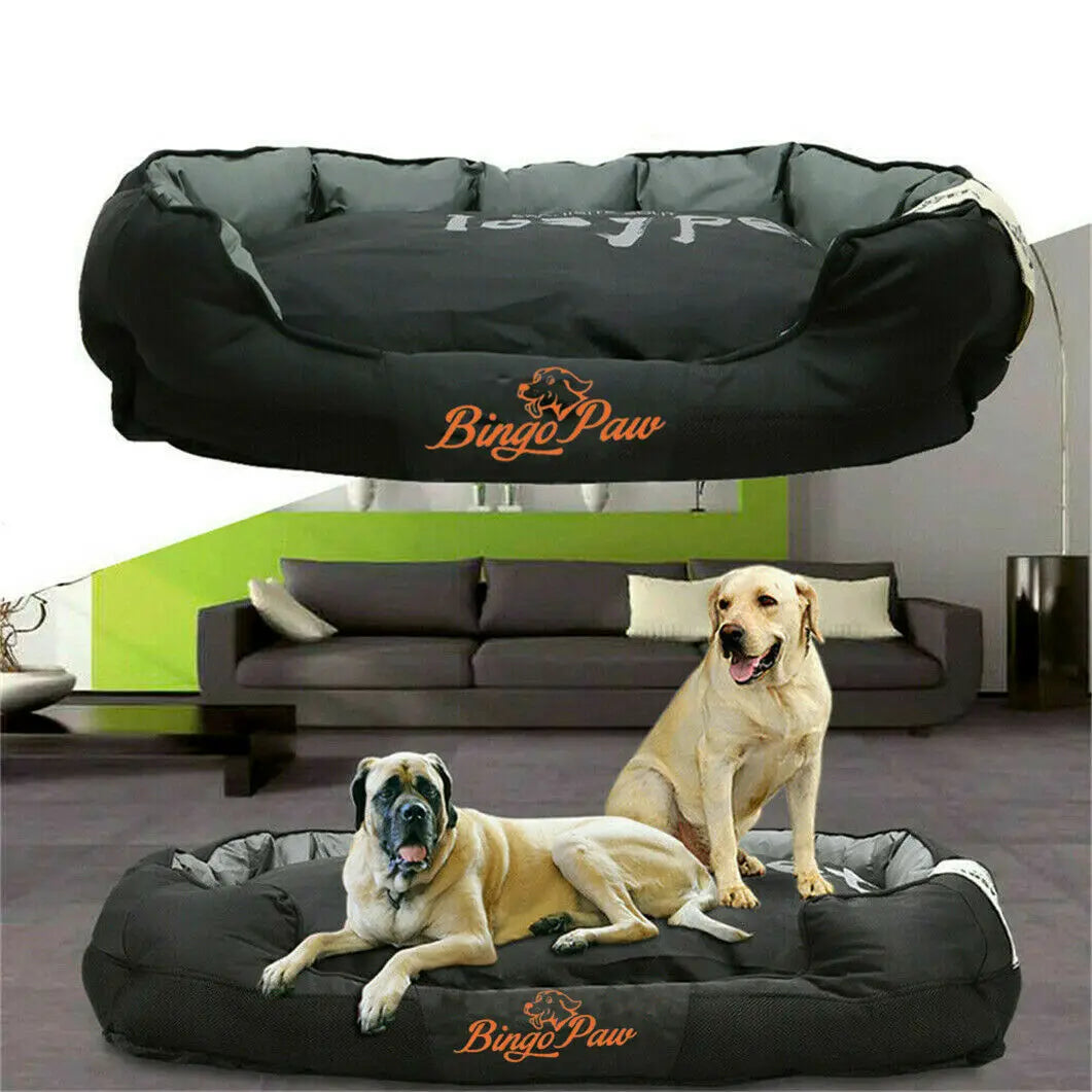 BINGOPAW Waterproof Orthopedic Dog Bed With Washable Cushion