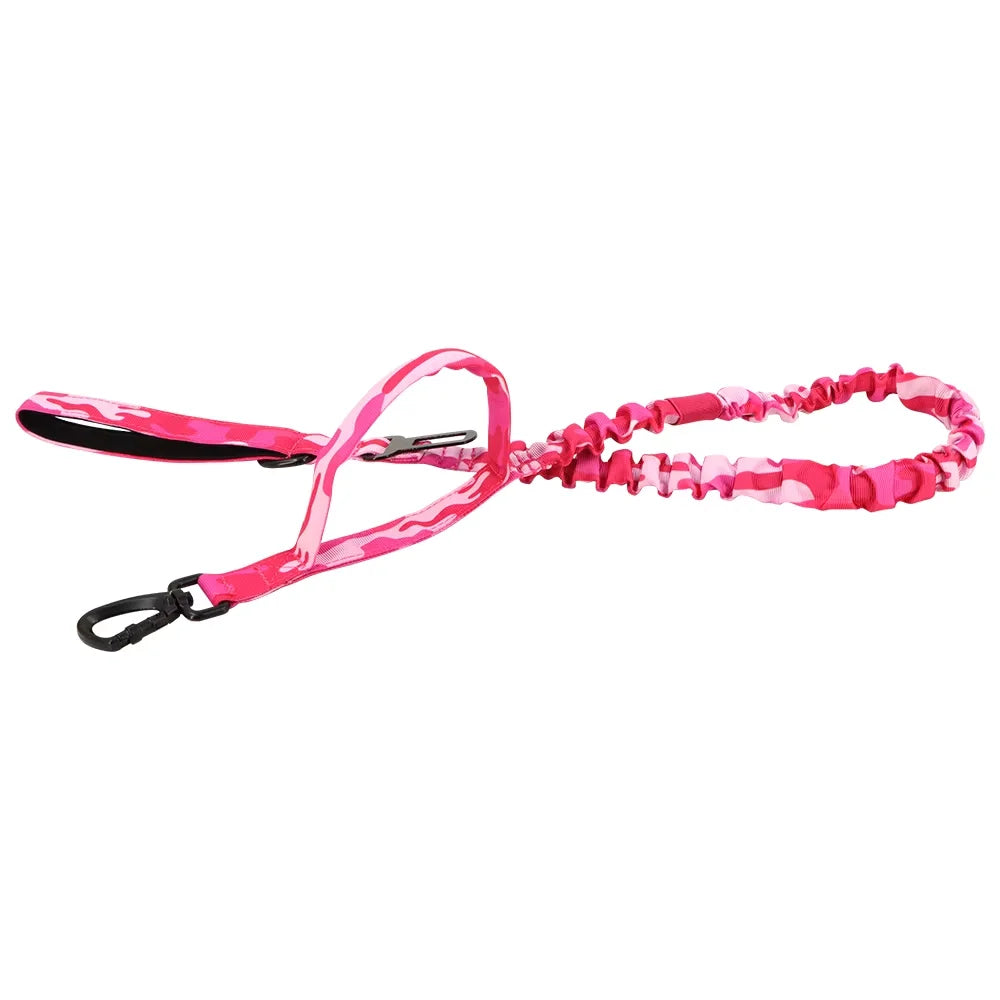 Petavel Adjustable Dog Leash With Quick Release And Dual Handles