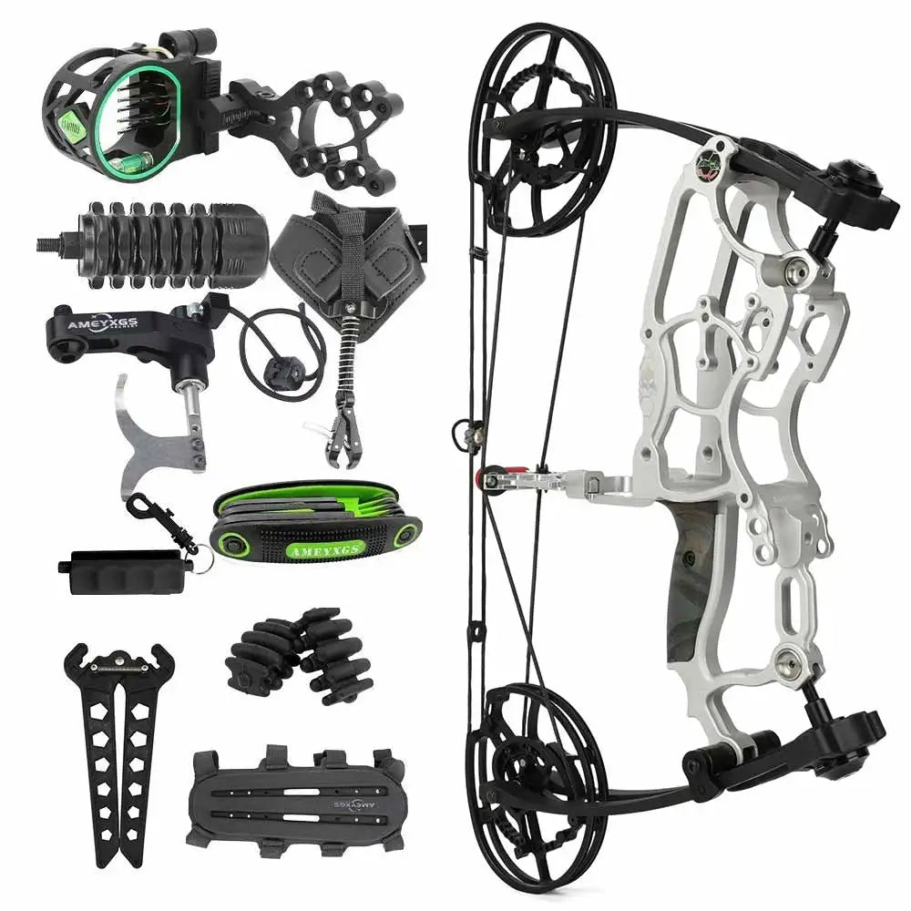 Adjustable Compound Bow And Arrow Kit For Hunting Archery Practice