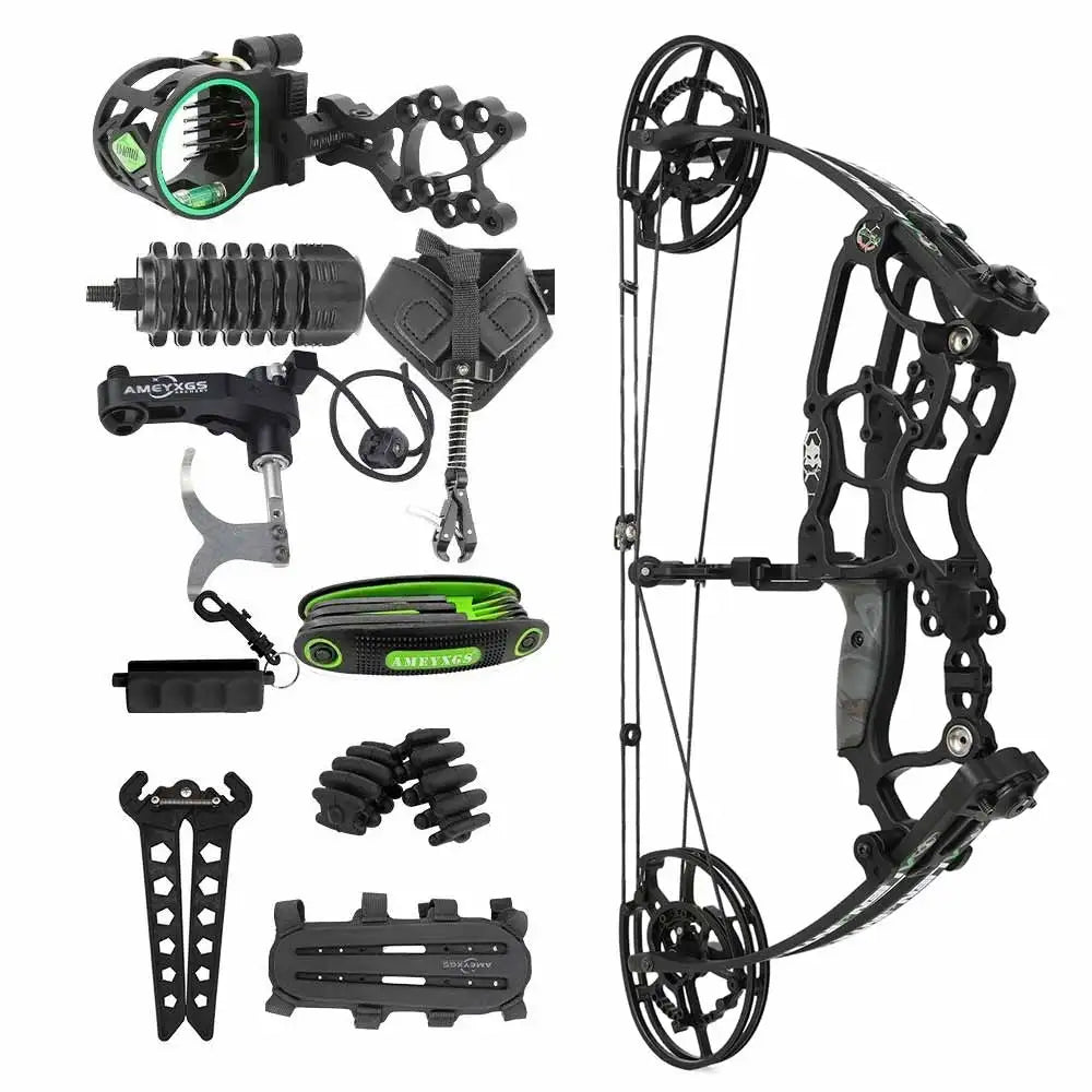 Adjustable Compound Bow And Arrow Kit For Hunting Archery Practice