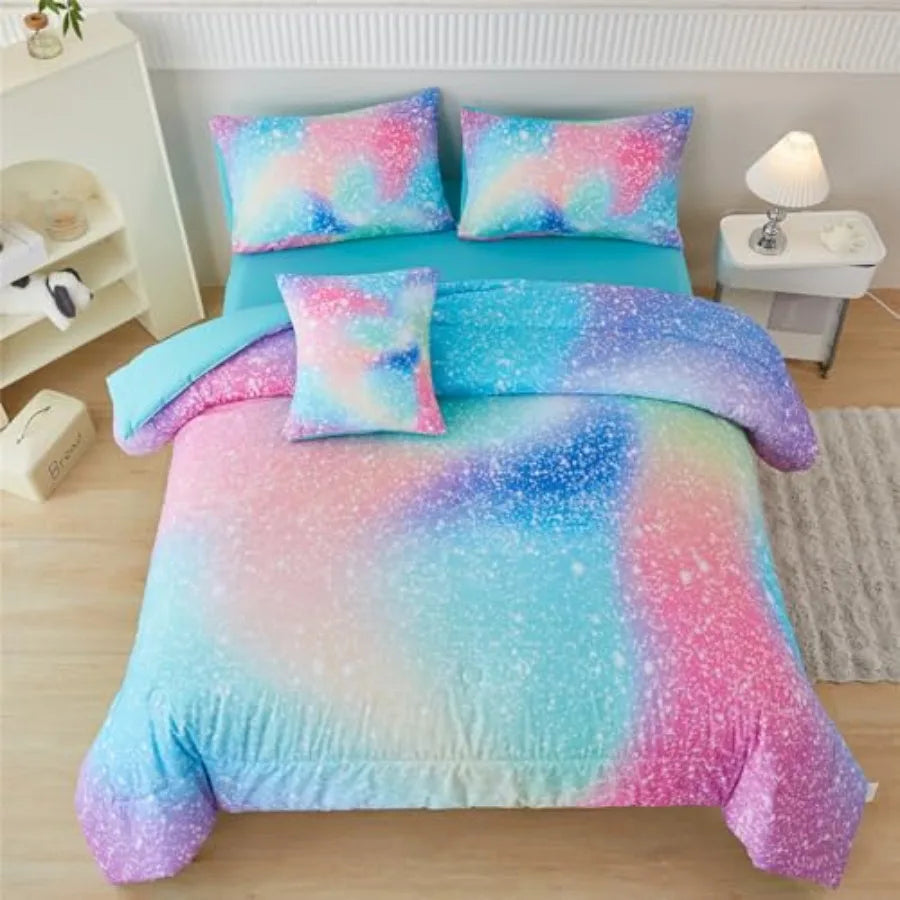 Girls Six Piece Comforter Set Complete Bedding Collection