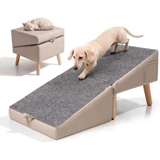 SHXI Indoor Safety Pet Ramp And Stairs For Dogs Cats