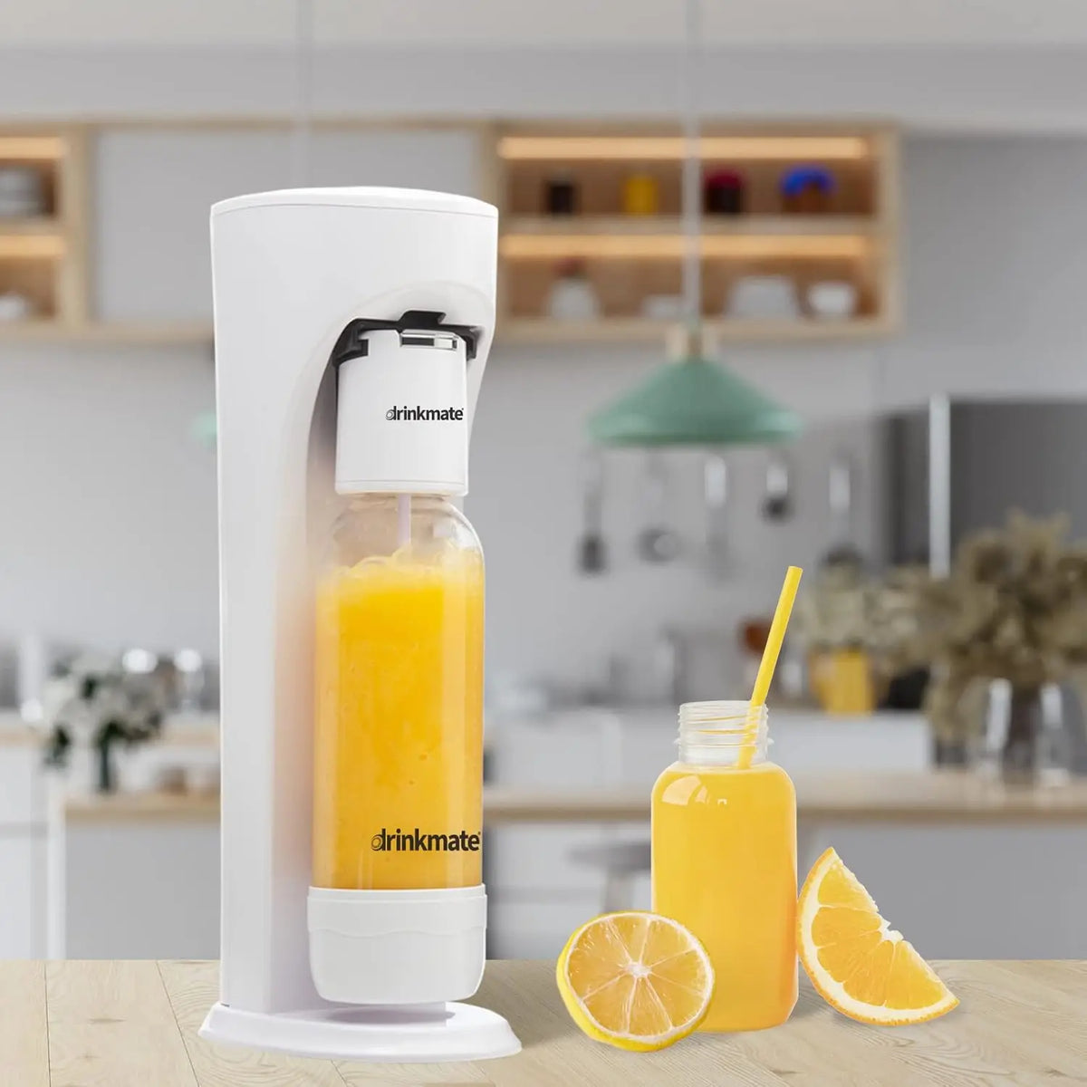 XMSJ Sparkling Water And Soda Maker For Homemade Carbonated Beverages