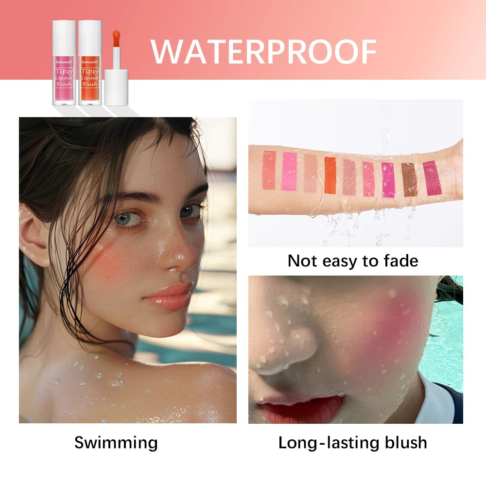 Lakerain Liquid Blush Blendable Long Wearing Cheek Tint Face