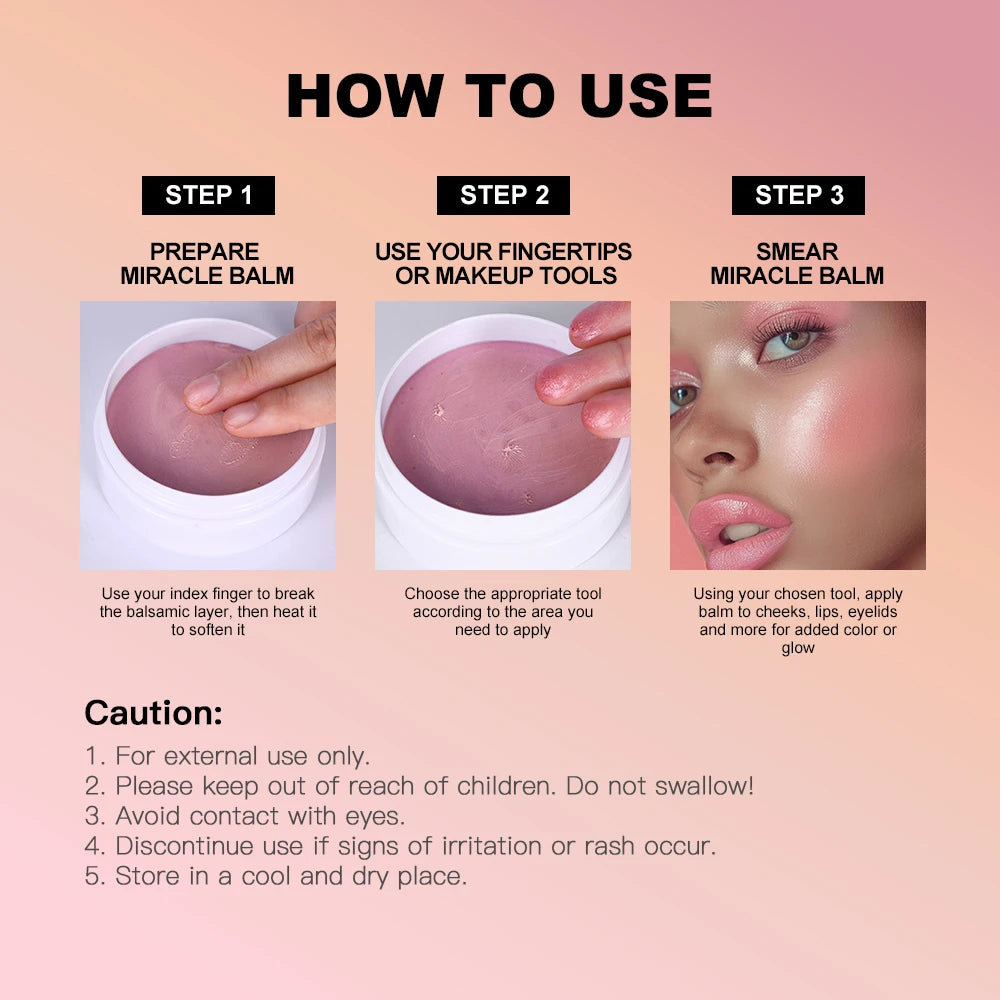 Lakerain Multi Purpose Cream Blush For Face Lips And Eyes