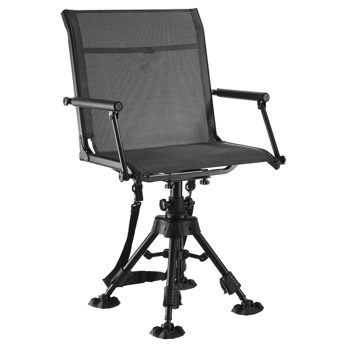 SucceBuy 360 Silent Swivel Hunting Chair Steel Frame