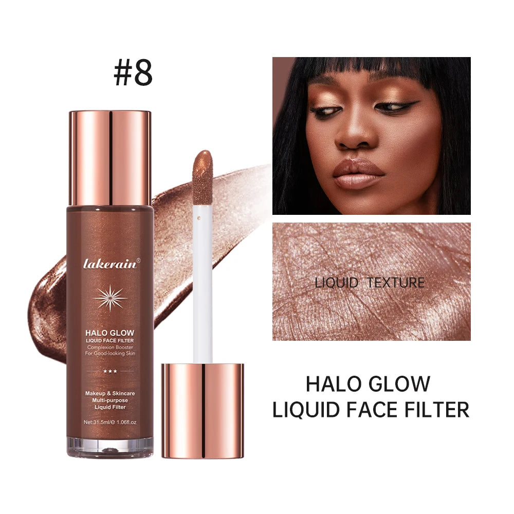Lakerain Halo Glow Liquid Face Contouring Pearlescent Skin Brightener