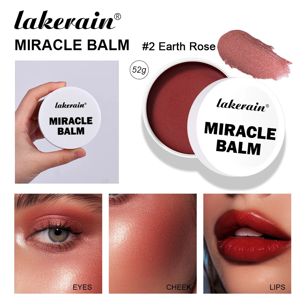 Lakerain Multi Purpose Cream Blush For Face Lips And Eyes