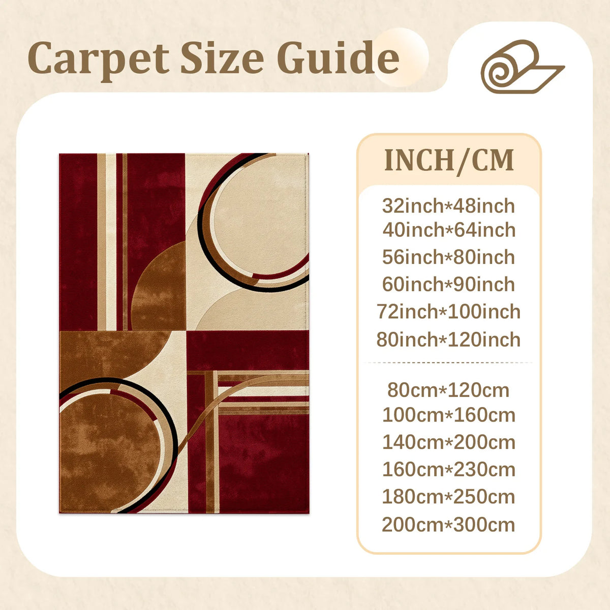 Geometric Abstract Machine Washable Velvet Area Rug for Home