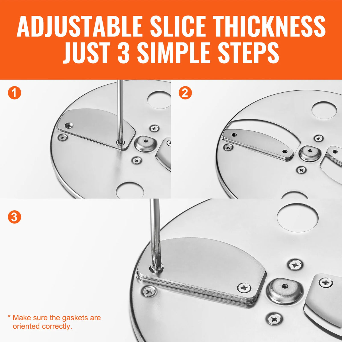 Succebuy Electric Vegetable Slicer 4 In 1 Food Chopper