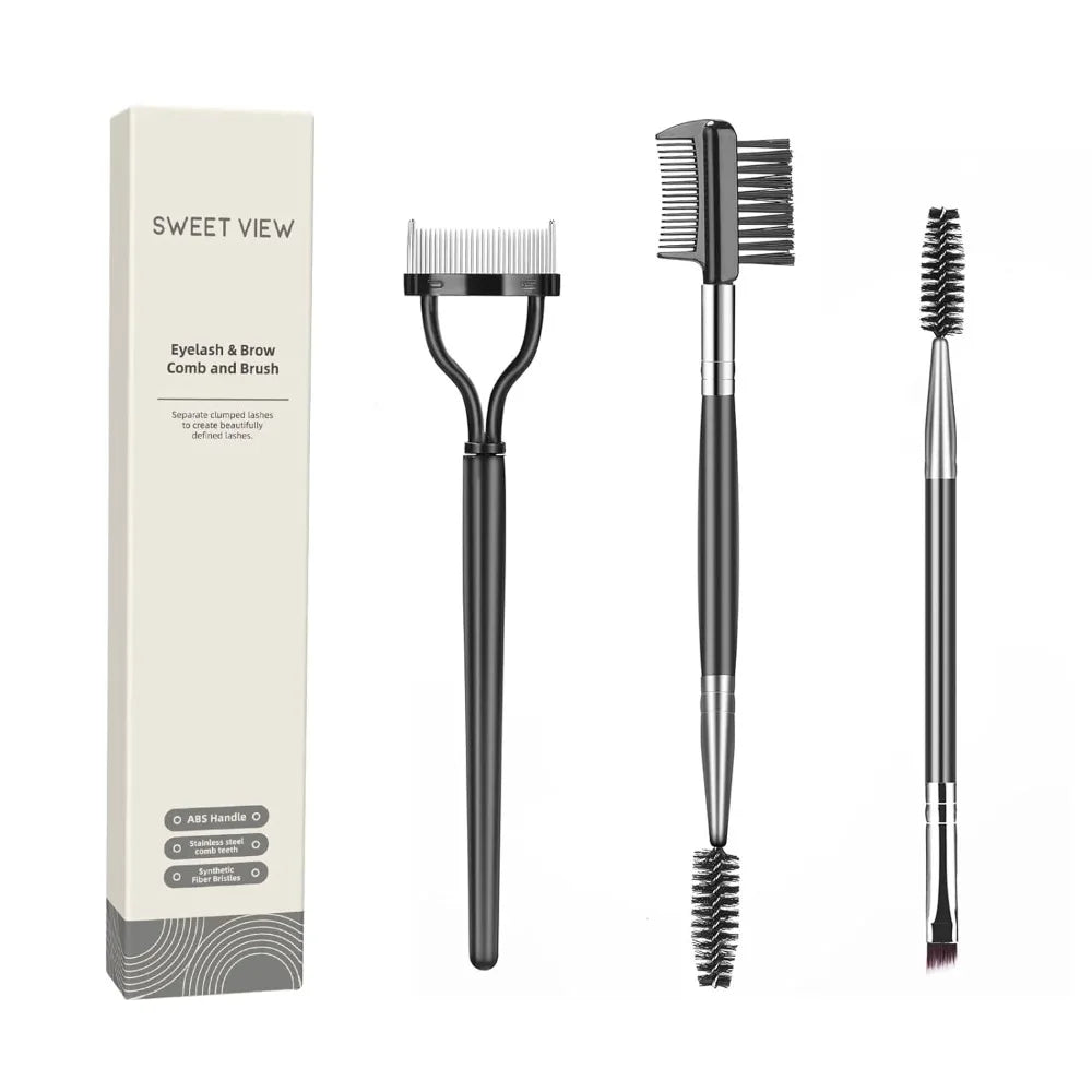 Sweet View Dual Headed Eyebrow Brush And Eyelash Separator Tool