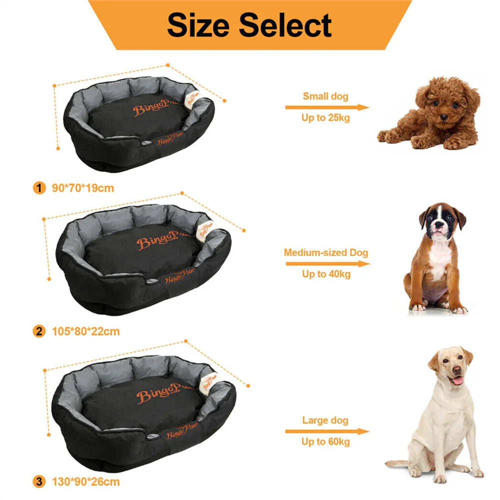 Borwart Waterproof Orthopedic Dog Bed With Cotton Fill