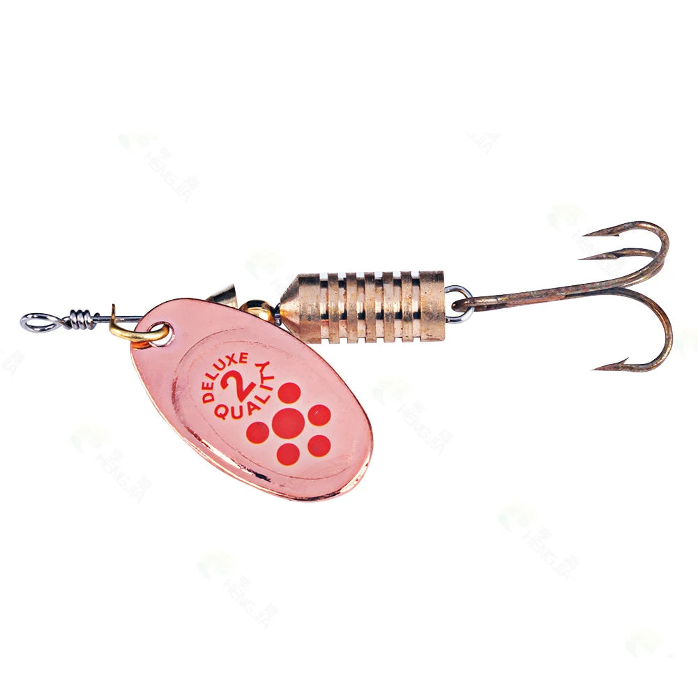 Alloyseed Metal Spoon Spinner Fishing Lure For Freshwater Use