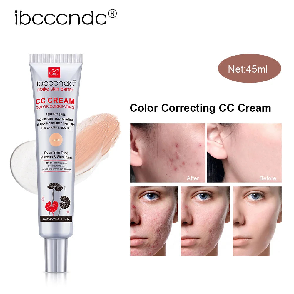Lakerain Brightening CC Cream Long Lasting Color Correcting Foundation